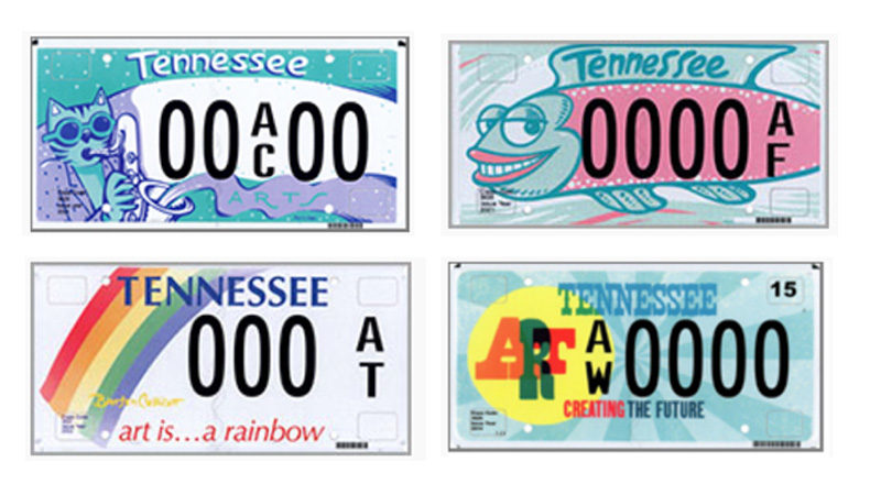 We Redesigned the Speciality License Plates That Support the Arts